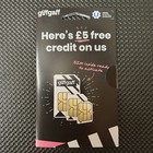Giffgaff Giff Gaff Nano micro standard 3 In 1 Sim Free   5 Uk Card For Samsung