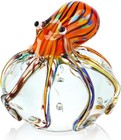 Blown Glass Octopus Decor 3 5  Octopus Figurine Sea Animal Glass Paperweight