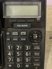 Panasonic Cordless Phone System Answering Machine Call Block 3 Handsets Black