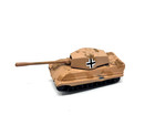 Vintage Diecast German King Tiger Tank Tan Camo Wwii Uniborn Hong Kong