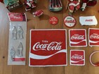Large Coca-cola Collectibles Lot Vintage Style  Advertising  Christmas  Bottles