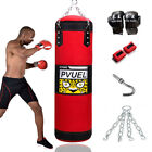 Heavy Boxing Punching Bag Training Gloves Speed Thai Bag Kicking Mma Workout Gym