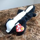 Stinky The Skunk 1995 Ty Beanie Babies Plush Original Tags And P v c  Pellets
