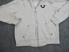 True Religion Hoodie Mens Small Classic Zip Up Sweatshirt Jacket Pullover