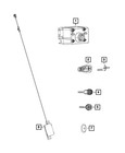 Genuine Mopar Integrated Key Fob Transmitter 56046639ag