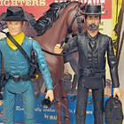 Vintage Lot Marx Toys Best Of The West Johnny 5 Figures 2 Horses 50  Accessories