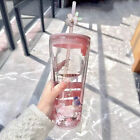 2022 Starbucks China Cherry Blossom Tumbler Pink Sakura 20oz Glass Straw Cup