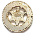 Golden Gate Expo 1939 Token Coin Star Marvin Gomes 193 California St  Metal