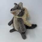 Dakin Wolf In Sheeps Clothing Plush Stuffed Animal Gray Wild Dog Lamb Coat 12 