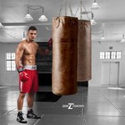 Cowhide Leather Boxing Punching Bag Heavy-duty Bag Mma Kickboxing Training Bag