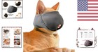 Breathable Mesh Cat Muzzle For Grooming   Biting Prevention  Black  Size M