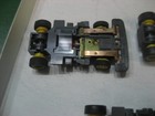  Tyco Tcr  Lot Of 3 Chassis With Yellow Wheels For Wide Pan Bodies New  