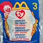 1999 Mcdonald   s Happy Meal Toy     Smoochy The Frog  3   Ty Teenie Beanie Baby