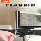Vevor Ping Pong Table Foldable Table Tennis Game Table Indoor With Clamp Net