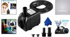 Compact 400gph Outdoor Fountain Pump - Ideal For Aquariums  Ponds   Hydroponics