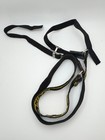 Vintage Nikon Camera Neck Shoulder Strap Black And Yellow