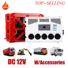 12v Air Conditioner Split Ac For Semi Trucks Bus Rv Caravan 12000 Btu Truck Cab
