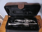 Jupiter Xo Jtr-1602 Silver Trumpet W  Accessories   Case Serial M13603 Excellent