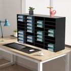 36 Slot Office Literature file Organizer Pvc Classroom Mailbox Paper Organizer
