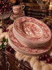 Antique Caramic  Dining Set 21 Item 