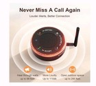 Lamborsafe Cell Phone Ringer Amplifier For Hearing Impaired Or Elderly