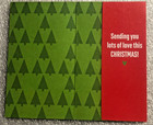 Christmas Card Gift money Insert Recycled Paper Greetings  sending You Lots    