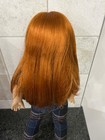 Custom Doll Wig American Girl  10-11 Head Size Made To Fit 18      american No Doll