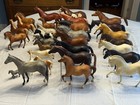 Enormous Lot Of 30 Traditional Scale Breyer Horses     Vintage From The 80   s As Is