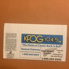 Bill Graham Earthquake Relief Benefit Ticket Cow Palace November 26  1989