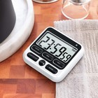 Digital Kitchen Timer With Mute loud Alarm Switch On off Switch  12-hour Clock