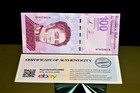 X100 Venezuela 100 Digitales 2023 Unc 100 Million Bol  vares Series      New coa