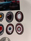 Wholesale Lot Of 8 Fordite Detroit Agate Cabochons - Fordite Frenzy - Jewelers