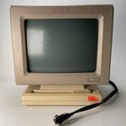Itt Xtra Crt Monitor Amber Monochrome 99262-02 Revision A Vintage - Untested