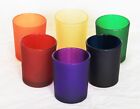 Rainbow Glass Tealight Candle Holder 6 Set Gay Pride Wedding Table Event Decor