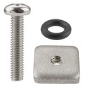 Vturboway 316 Stainless Steel Fin Screw And Plate For Surf Longboard And Sup    