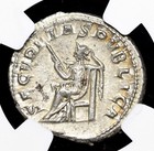 Roman Empire  Gordian Iii  Ad 238-244  Silver Denarius  Ngc Xf
