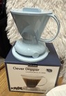 Clever Dripper Coffee Dripper Maker  100 Filters  4  10 Fl Oz Macaron Blue