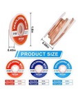 3pcs Solder Wick Braid With Flux     Desoldering Wick For Pcb   Electronics Repair