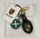 Aime Leon Dore X Porsche 993 Turbo Green Leather Key Fob