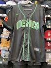 Mexico World Baseball Classic Wbc Black green Jersey  sz L 