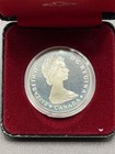 Canada 1985 National Parks 100th Anniversary Silver Dollar Proof Like Moose Case