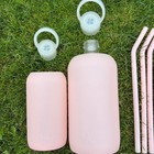Limited Edition Pre-sale Bkr Bubble 11 Big And Little Bottle Set 32oz 16oz Pink