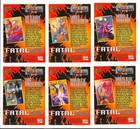 1994 Marvel Fleer Ultra X-men Fatal Attractions Complete  6  Chase Card Set