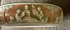 Vintage Roseville Pottery Donatello Round  Console Bowl Planter 12  X 3 
