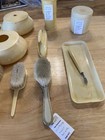Vintage 1920s Art Deco French Ivory Celluloid Vanity Dresser Set Lot 11 Pc