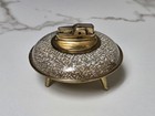 Vintage 1950 s Ronson Corp  Ufo Design Table Top Lighter Decor Collectible