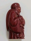 Vintage Antique Asian Chinese Japanese Carved Wood Buddha Monk Netsuke Figurine