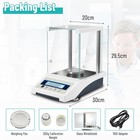 220gx0 0001g 0 1mg Digital Electronic Analytical Balance Precision Lab Scale New