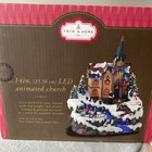 Trim A Home Led Animated Church New In Box With Ac Adaptor Included Christmas