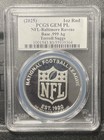 2025 Pcgs Gem Pl Nfl - Ravens Terrell Suggs Autograph  999 Silver Coin